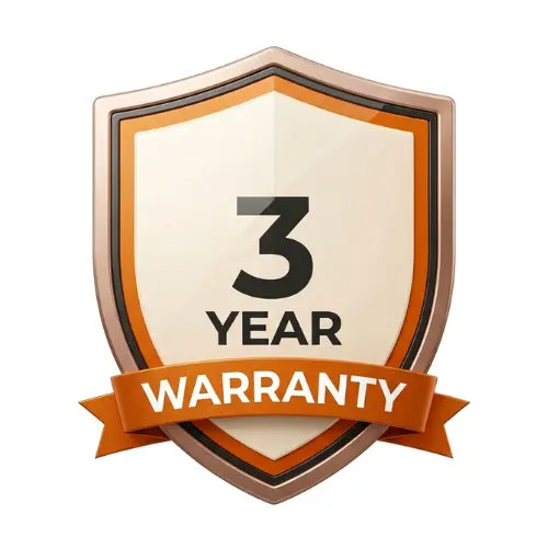 3-Year Warranty